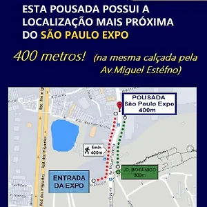 Cama&café Expo Há 400metros Hotel São Paulo